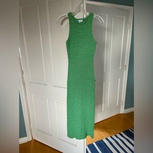 South Moon Under Juniper Blu Green Stretch Knit Midi Dress